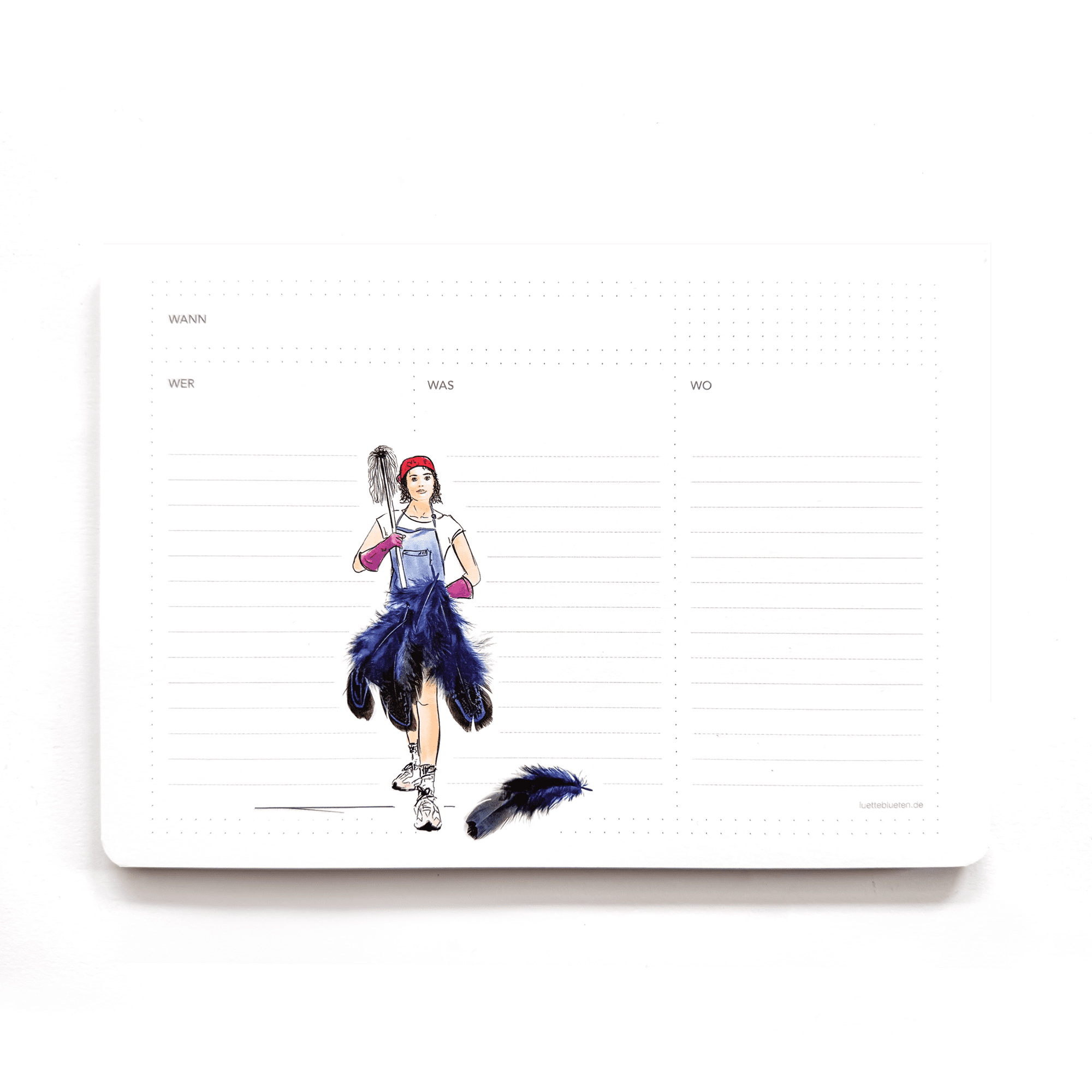 Lütteblüten Putzplan Reinigungsplan