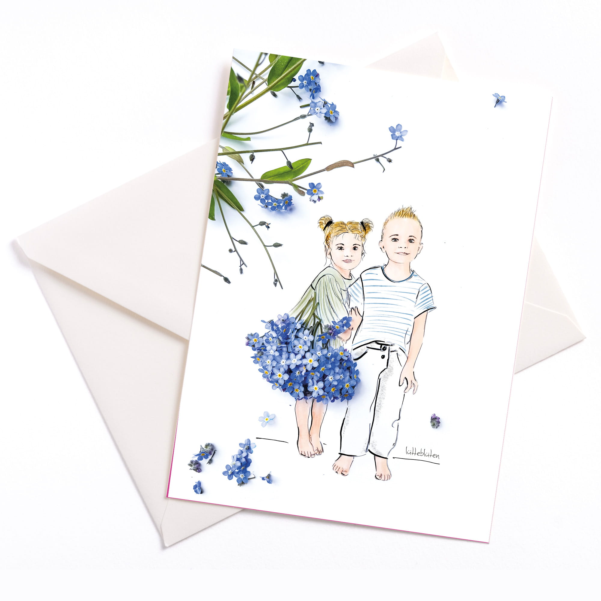 Lütteblüten Vergissmeinicht Kindergarten