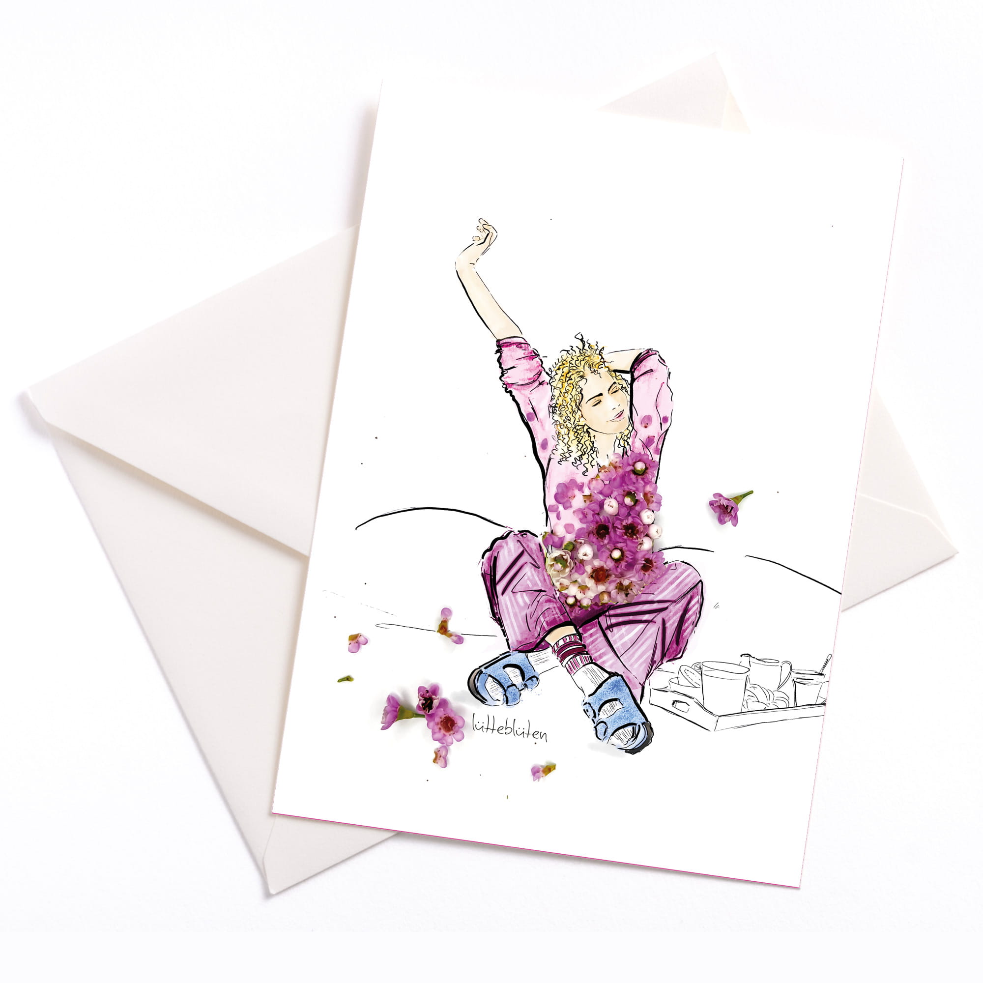 Lüttenblüten Frühstück im Bett Hamburg