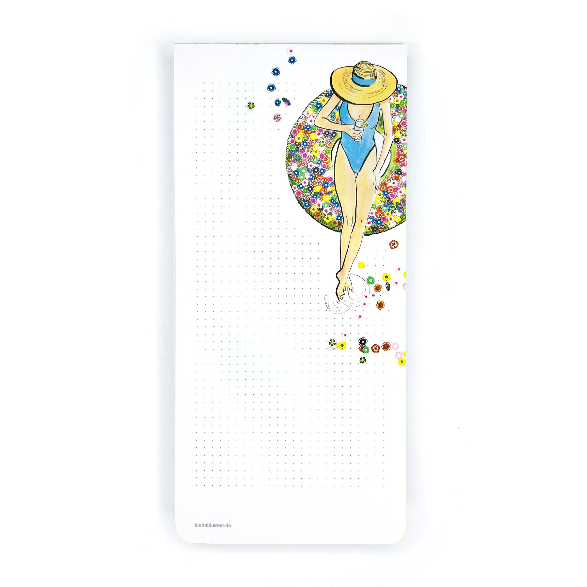 Lütteblüten Block 100 Blatt