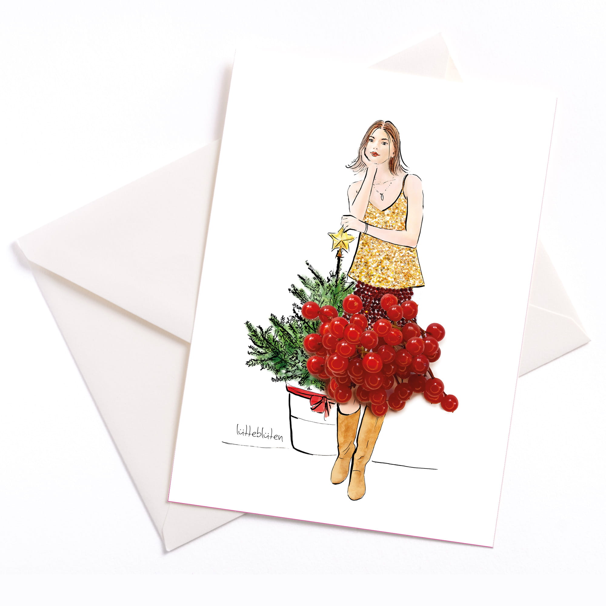 Warten auf Weihnachten Lütteblüten Gabriele Ampt