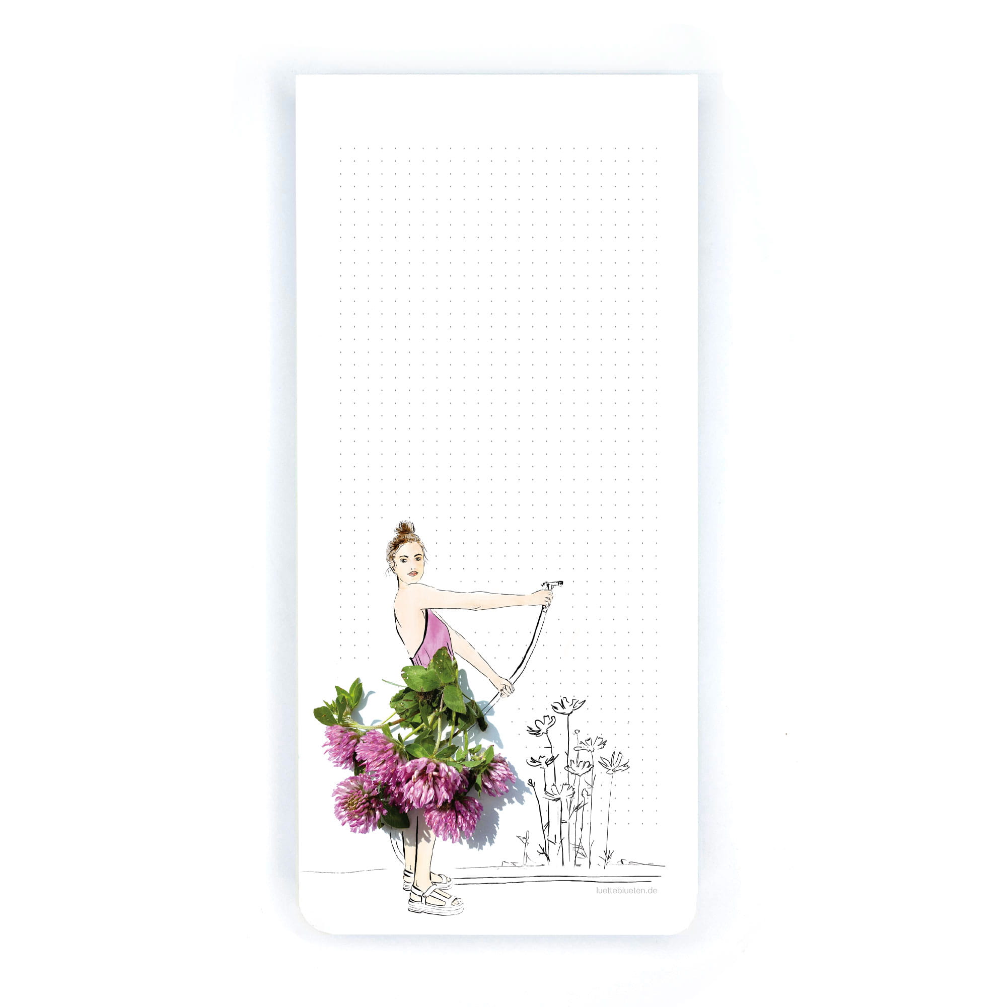 Lütteblüten Gabriele Ampt Block Garten