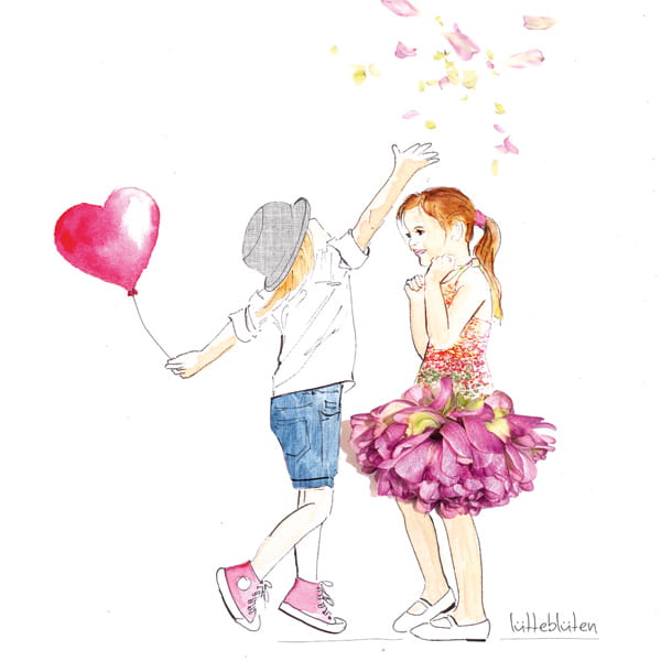 Lütteblüten verliebt valentinstag Hochzeit