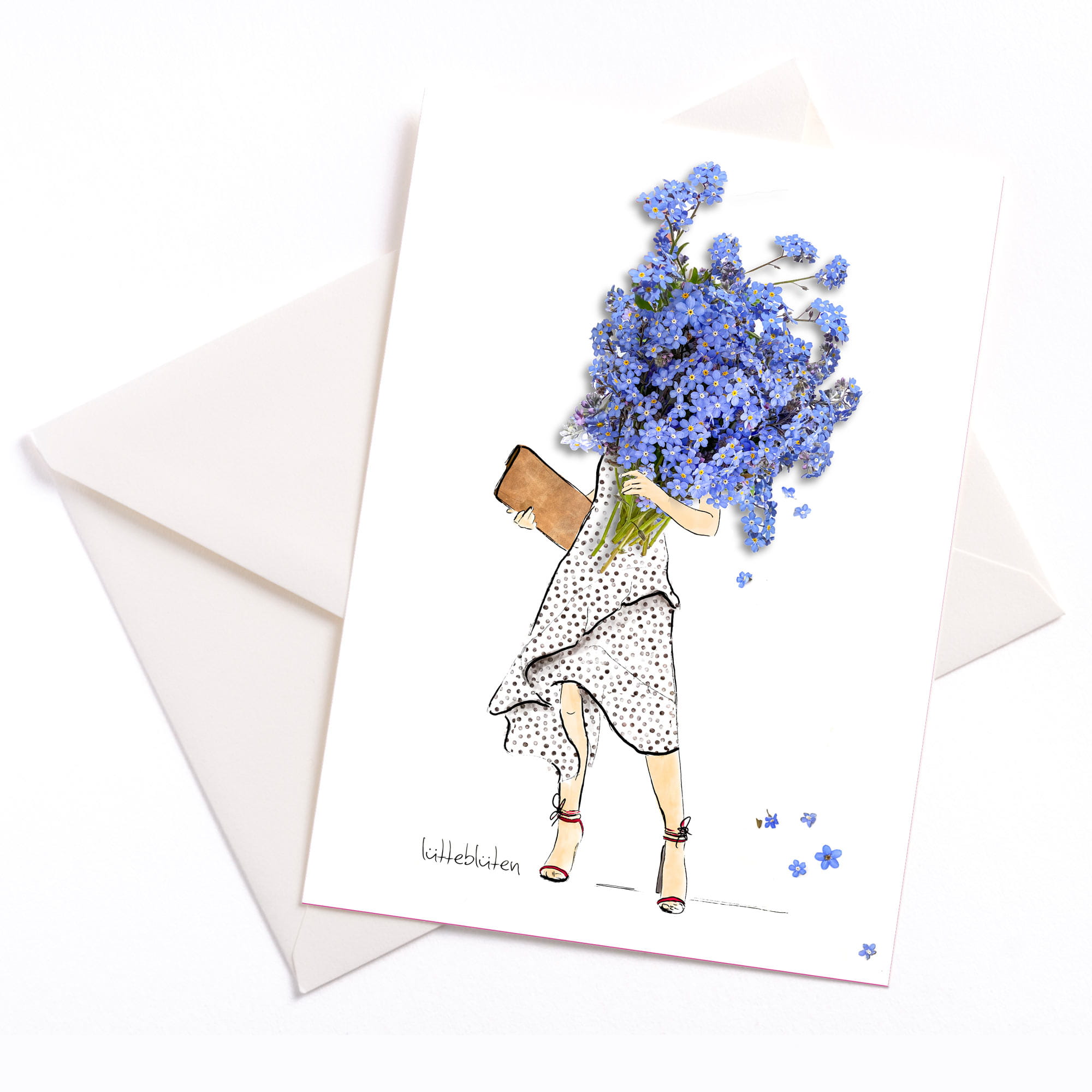 Lütteblüten hamburg Gabriele Ampt Vergissmeinicht