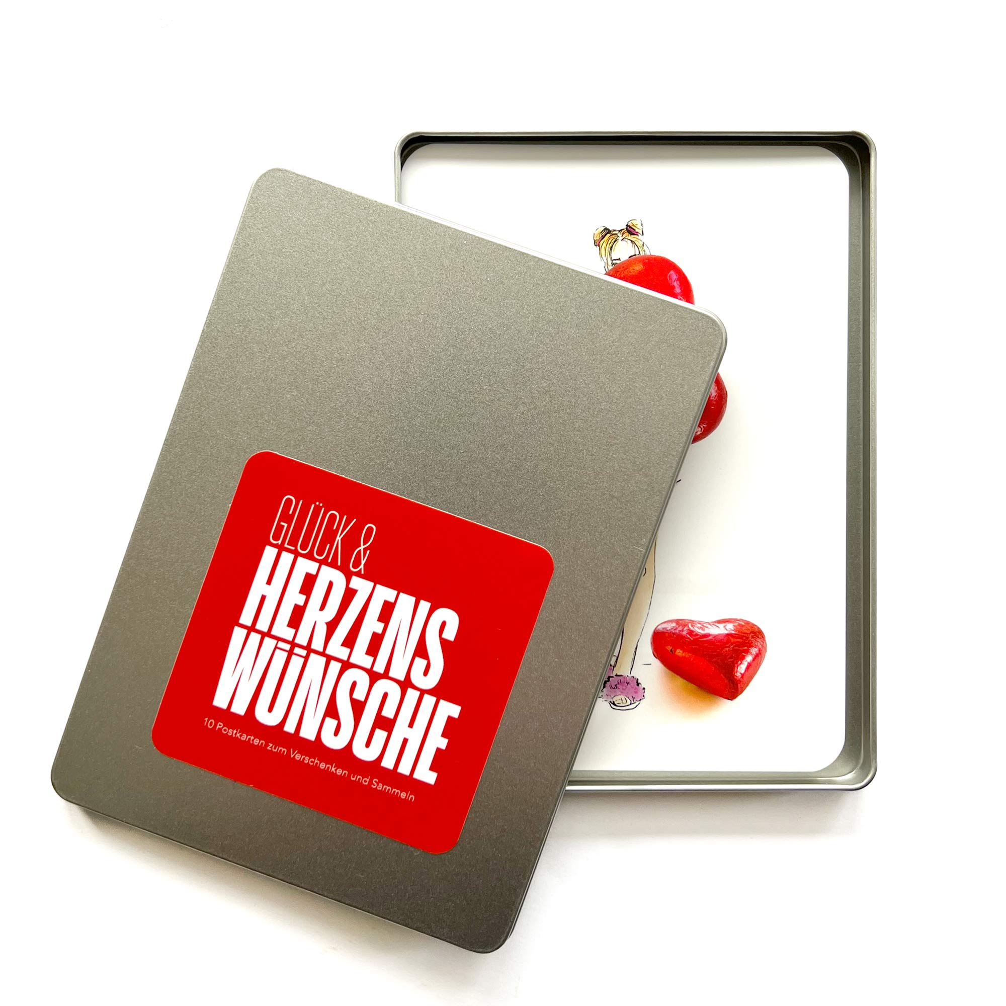 Lütteblüten Glückwünsche Kartenset