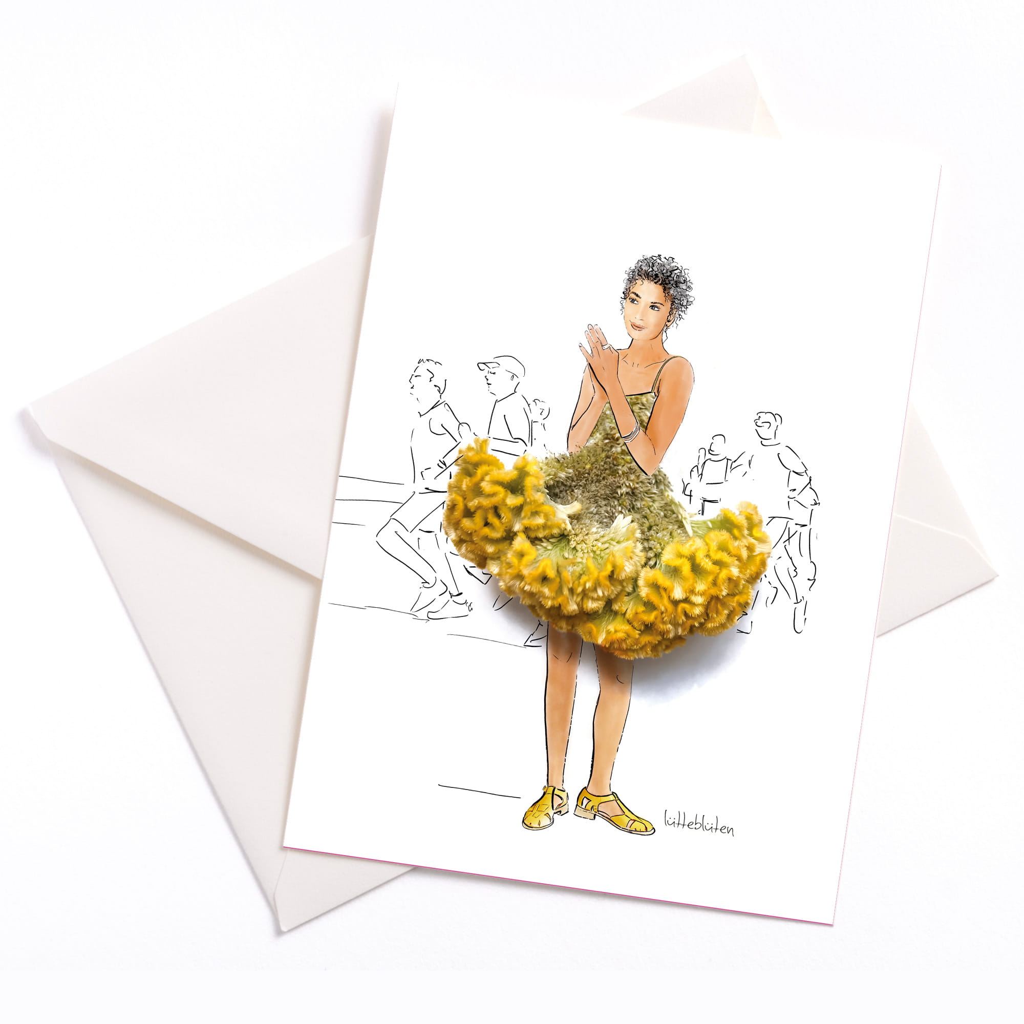 Lütteblüten Haspa Hamburg Marathon Gabriele Ampt