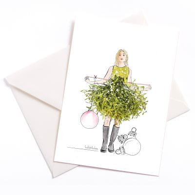 Lüttenblüten Weihnachten Mistelzweig