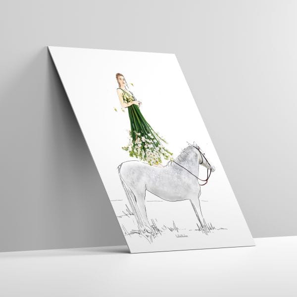 Karte mit Umschlag abitur