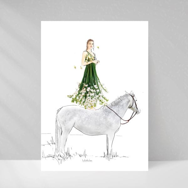 Lüttenblüten Gabriele Ampt Pferderücken